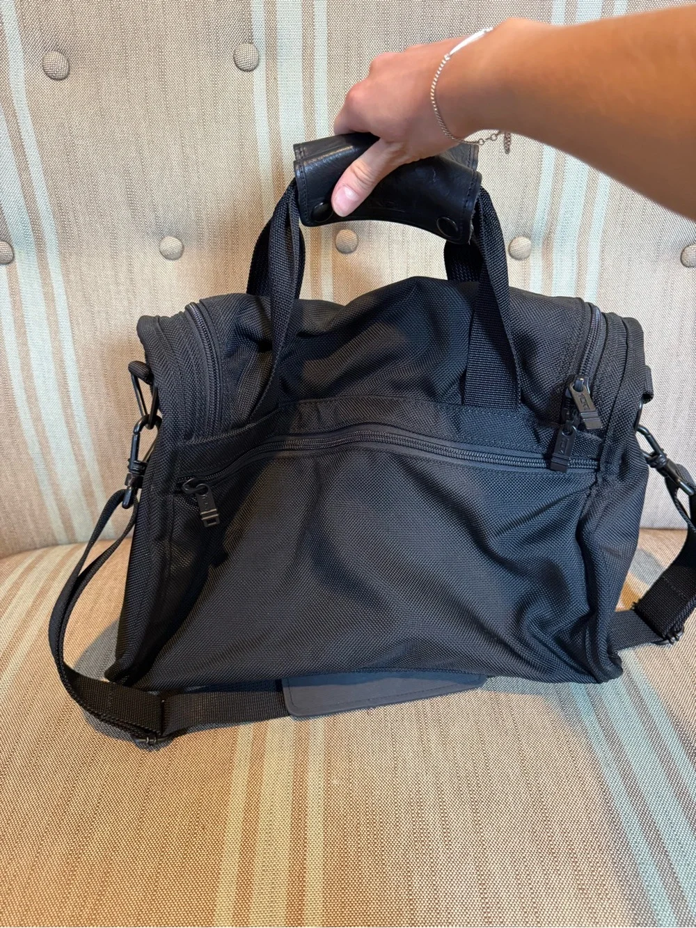 Tumi compact duffel